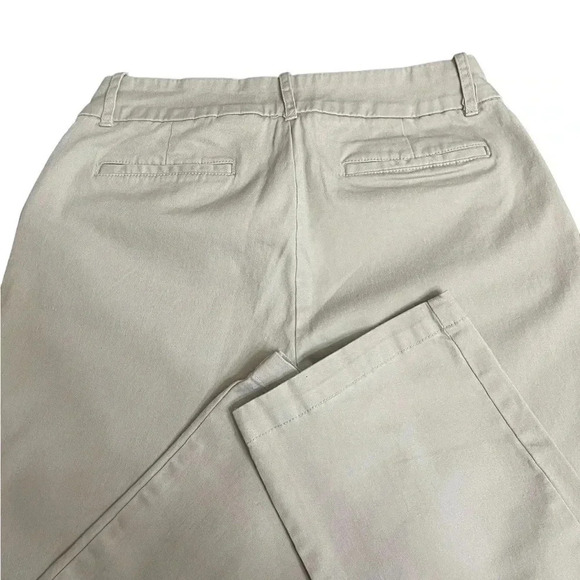 Dockers Light Khaki Straight Leg Cotton  Work Office Pants Women’s size 4 - Picture 5 of 11